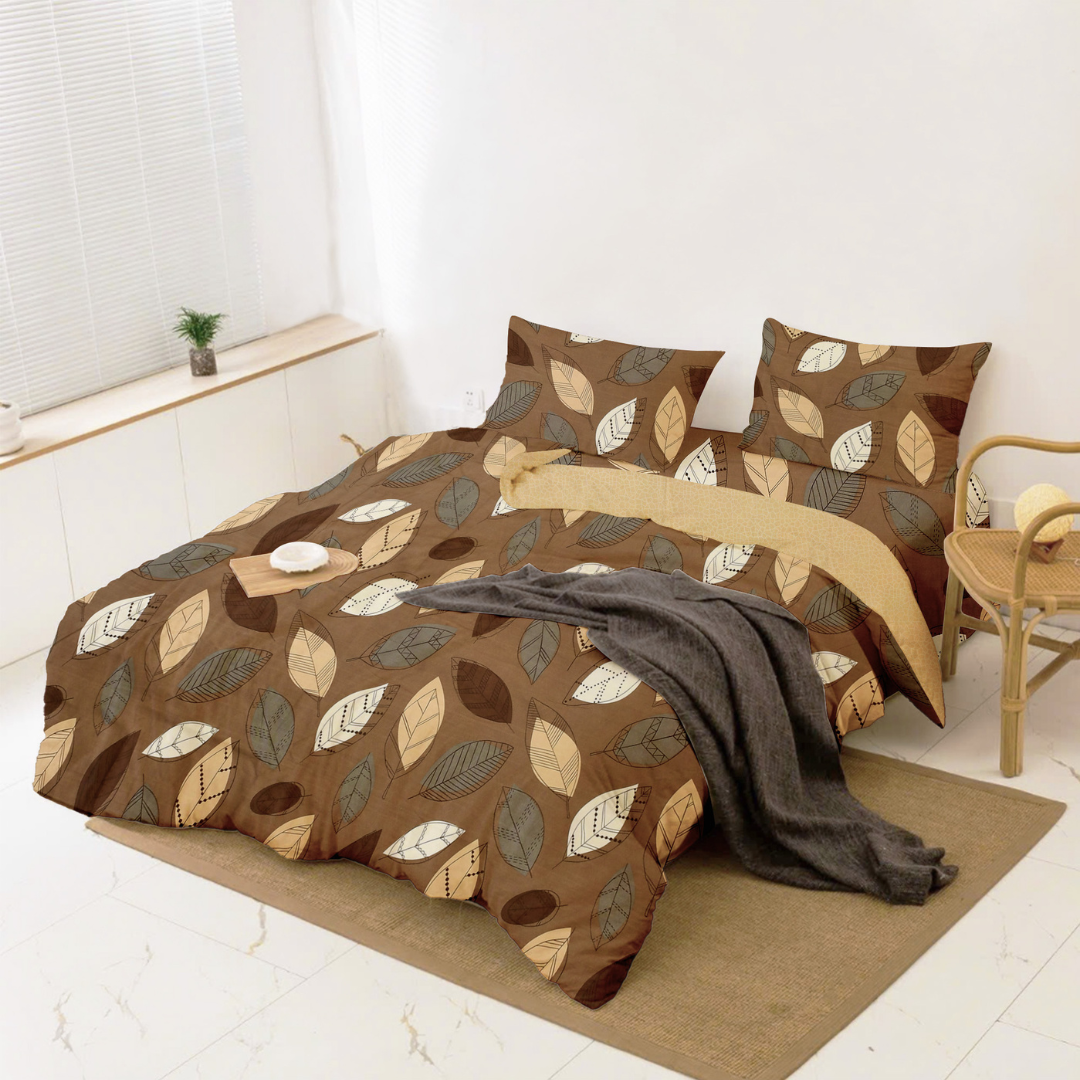 Bonafide Bedsheet – OOA 144 GSM Polyester King Size Set